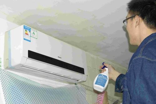 厦门软件园空调清洗图片